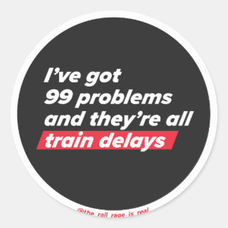 Redondo 99 Problemas - adesivo