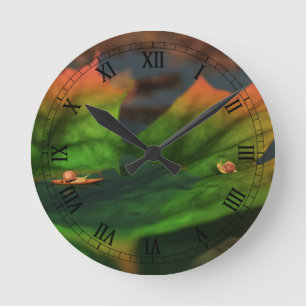 Redondo A Água É Um Relógio Amplo