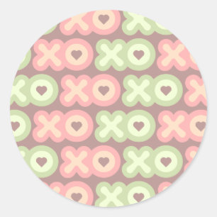 Redondo Abraço e adesivo Kisses