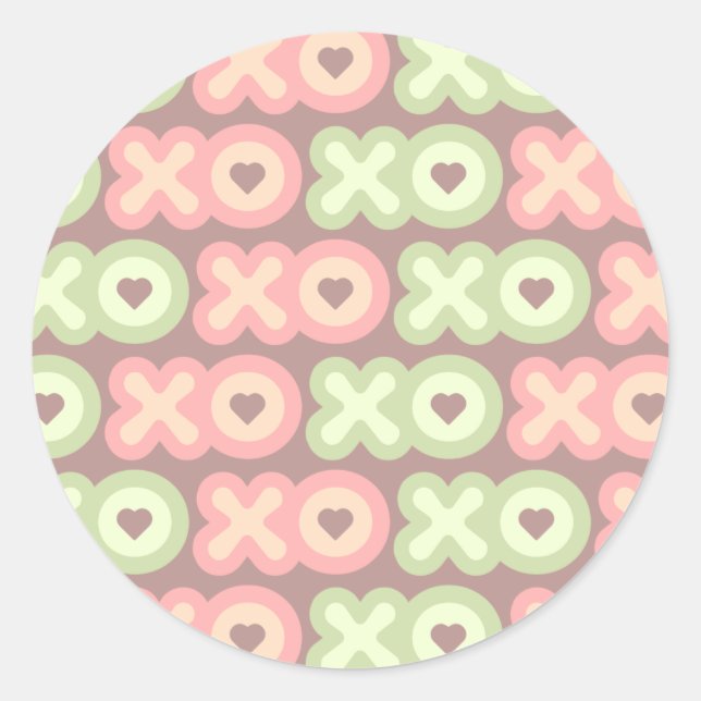 Redondo Abraço e adesivo Kisses (Frente)