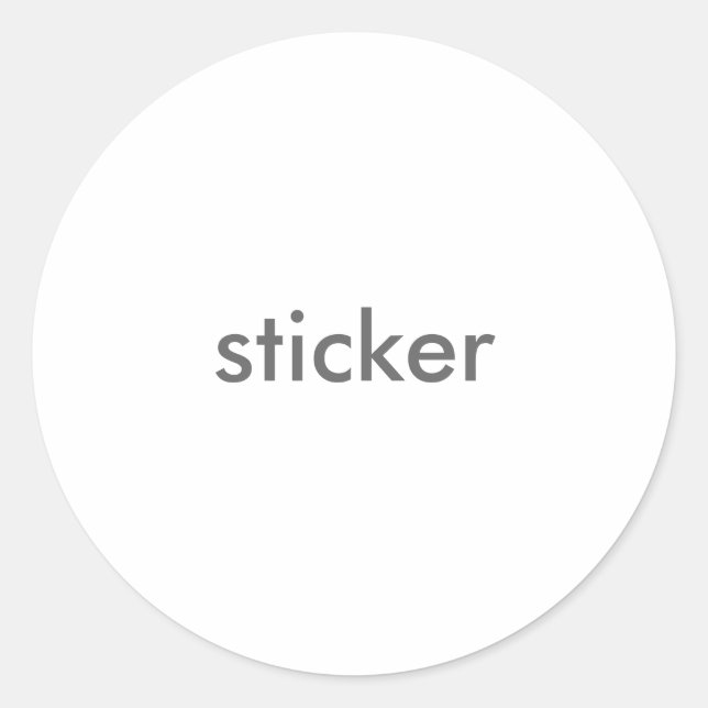 Redondo adesivo (Frente)