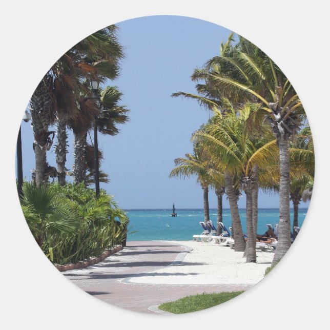 Redondo adesivo aruba (Frente)