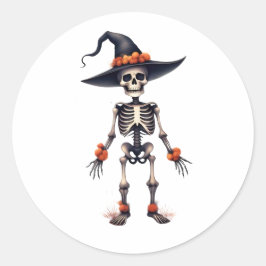 Redondo Adesivo Assustador e Fofo de Halloween – Vibração