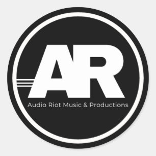 Redondo Adesivo Audio Riot