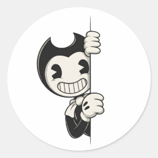 Redondo Adesivo Bendy | Bendy e a Máquina de Tinta em Vini
