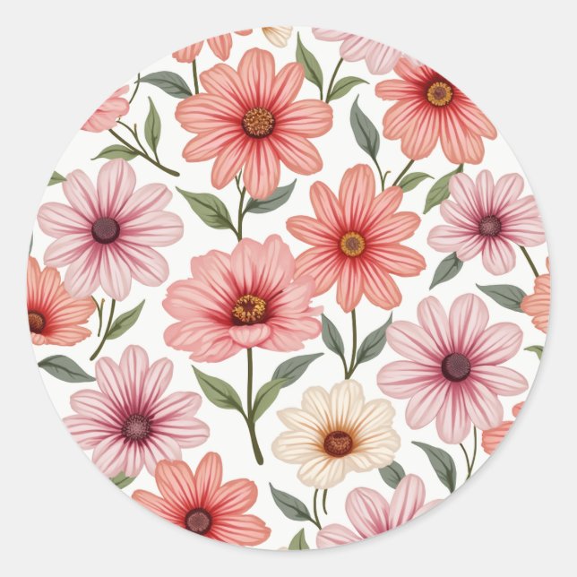 Redondo adesivo bonito (Frente)