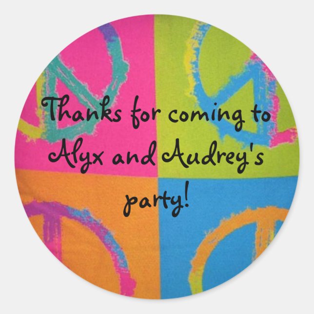 Redondo adesivo circular MOTIF (Frente)