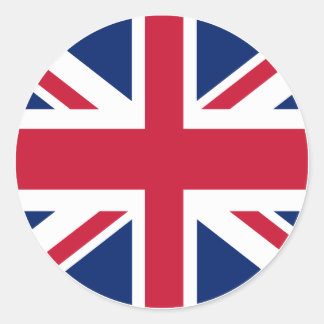 Redondo Adesivo Circular Union Jack