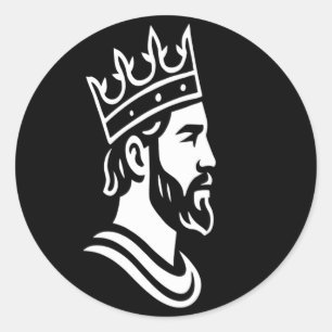 Redondo Adesivo Coroa Real KING – Adicione Poder a Qualque