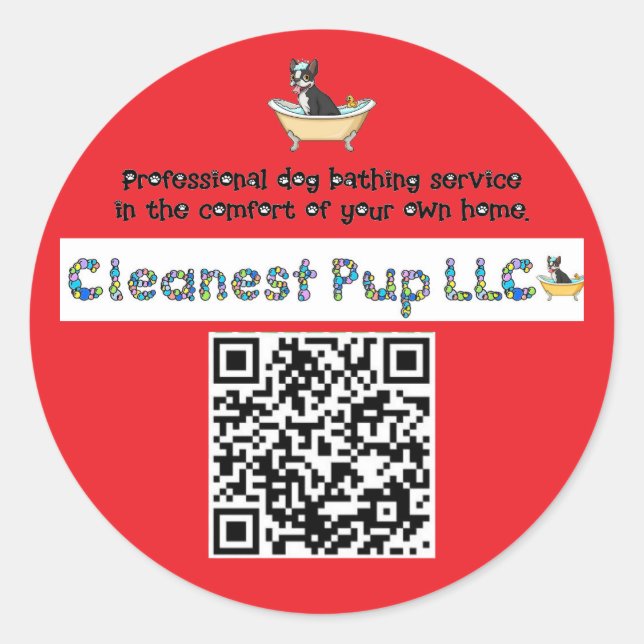 Redondo adesivo CPup (Frente)