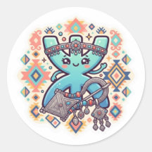 Adesivo Cute Kawaii Amazigh Yaz Símbolo Berbere