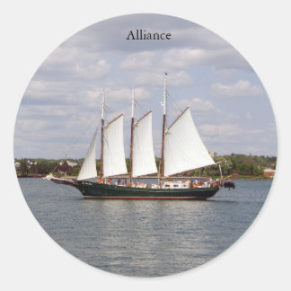 Redondo adesivo da Aliança