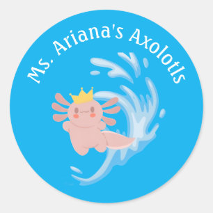 Redondo Adesivo da Equipe Axolotl 1