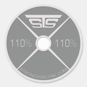 Redondo Adesivo da placa STS