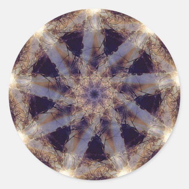 Redondo adesivo da roda estelar (Frente)