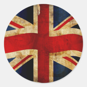 Redondo Adesivo da série Union Jack Classic