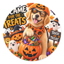 Adesivo da Temporada Assustadora de Halloween – H