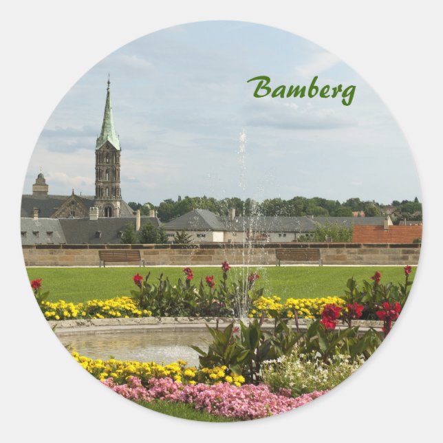 Redondo Adesivo de Bamberg (Frente)