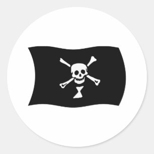 Redondo Adesivo de bandeira de Emanuel Wynne