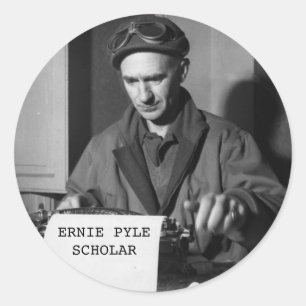 Redondo Adesivo de Bolsista Ernie Pyle