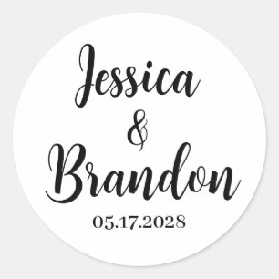 Redondo Adesivo de Casamento Personalizado WBL-02_rdv1