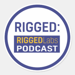 Redondo Adesivo de Conscientização RIGGEDLabs 3 polegadas