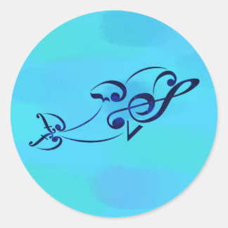 Redondo adesivo de crescendolfina