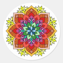 Redondo adesivo de design 2