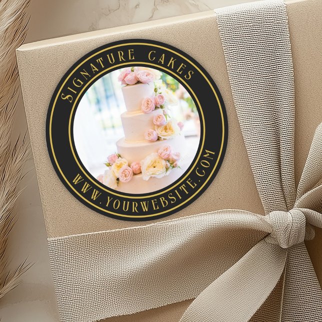 Redondo Adesivo de embalagem de bolso (Criador carregado)