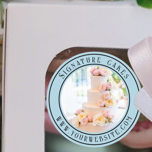 Redondo Adesivo de embalagem de bolso (Criador carregado)