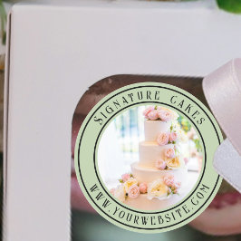 Redondo Adesivo de embalagem de bolso