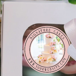 Redondo Adesivo de embalagem de bolso