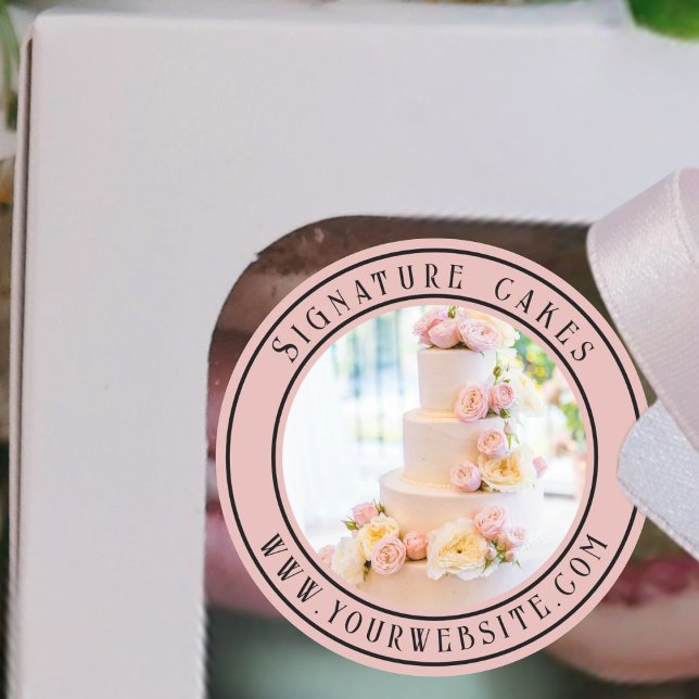 Redondo Adesivo de embalagem de bolso (Criador carregado)