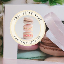 Redondo Adesivo de embalagem de panificação