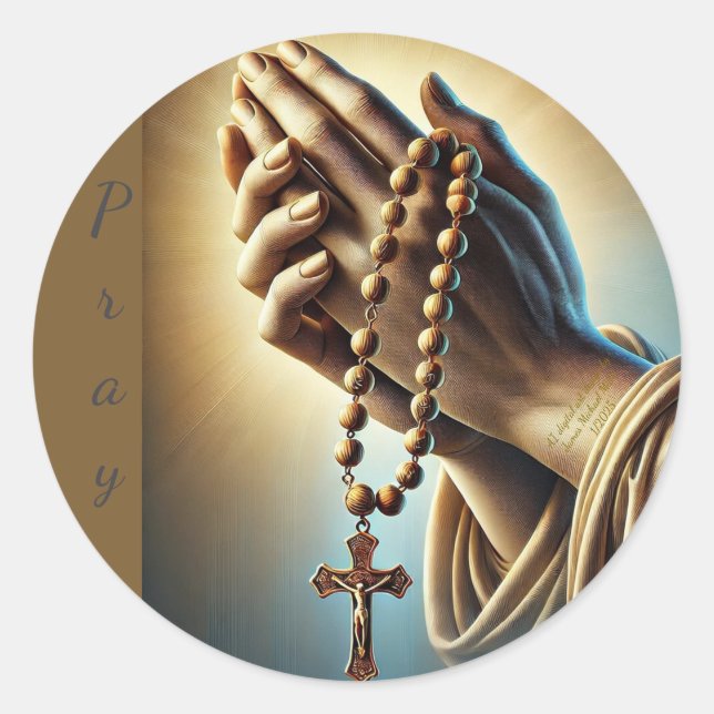 Redondo adesivo de entretenimento por James Michael Miller (Frente)