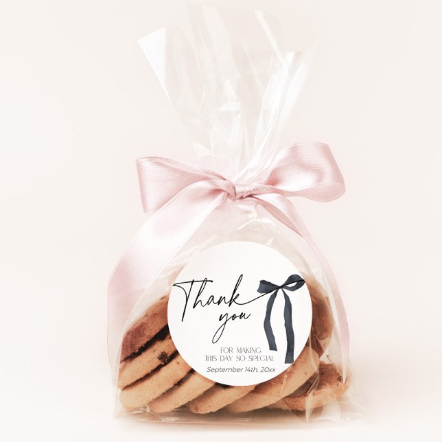 Redondo Adesivo de Favor de Noiva Gótica Arco Preto (Criador carregado)