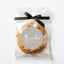 Redondo Adesivo de Favoritos de Chá de panela de Script Mí