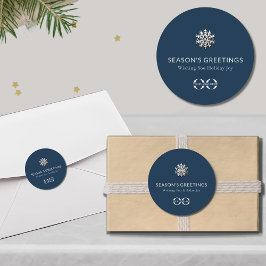 Redondo Adesivo de feriado para ofertas corporativas