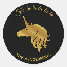 Adesivo de Férias de Unicórnio Mágico