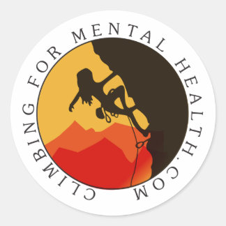 Redondo Adesivo de logotipo redondo, brilhante