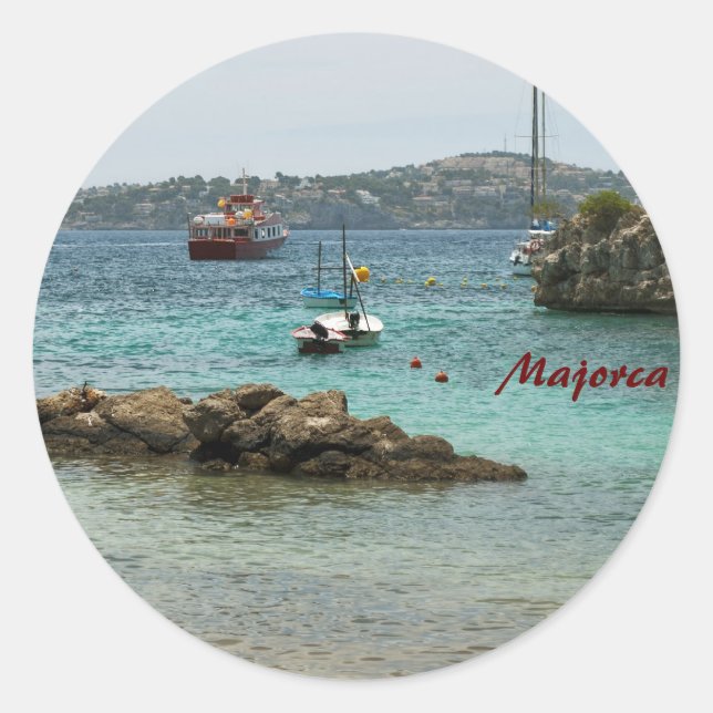 Redondo Adesivo de Maiorca (Frente)