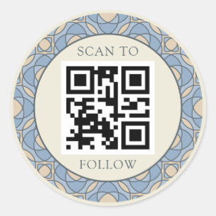 Redondo Adesivo de Marca Comercial Elegante Mosaico Profis