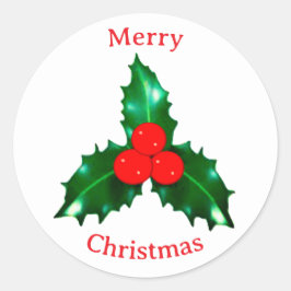 Redondo Adesivo de Natal