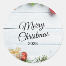 Adesivo de Natal – Decalque Festivo de Férias