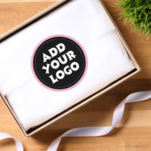 Adesivo de Negócios Personalizado Grande Logo Pers