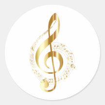 adesivo de nota musical
