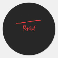 Adesivo de Período de Histórico Preto (mês)