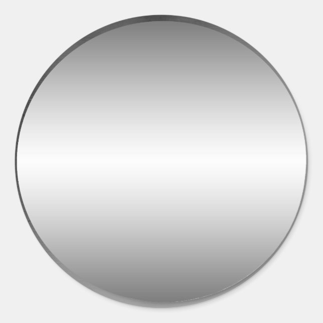 Redondo Adesivo de placa metálica suave (Frente)