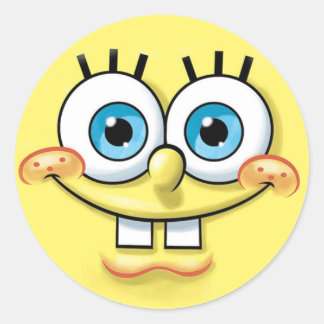 Redondo adesivo de pop de esponja
