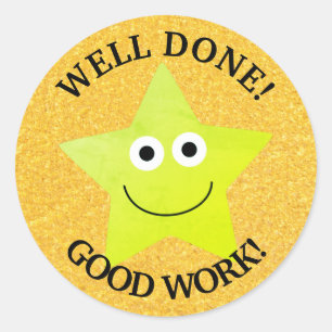 Redondo Adesivo de professores